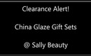 Clearance Alert! China Glaze Gift Sets @ Sally Beauty