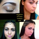 Egyptian Princess Inspired Makeup Look