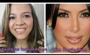 Maquiagem Inspirada na Kim Kardashian-By Amanda Luciana