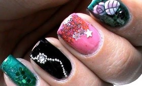 2014 New Years Nails Nail polish designs Latest Cute Nail Art Ideas DIY Video Tutorial Design Nails