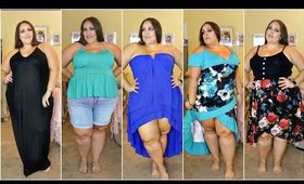HUGE PLUS SIZE TRY-ON HAUL | DRESSLILY | PLUS SIZE FASHION