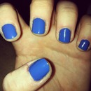 blue nails 