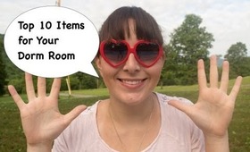 Top 10 Items for Dorm Rooms