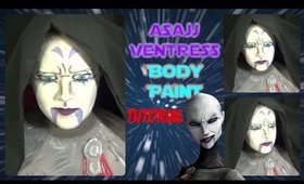 Asajj Ventress Body Paint Tutorial (NoBlandMakeup)