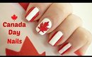 Canada Day Nail Art!