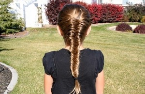 I love fishtail braids espiesally for you casual back to school look you are gonna be rocking this year ;)
