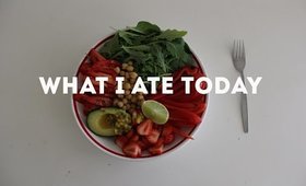 WHAT I ATE TODAY / VEGAN & HEALTHY