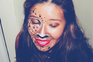A halloween look I did for my cousin (: