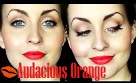 Audacious Orange - Bright Lips!