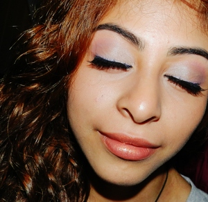 Very Simple look,False Lashes 