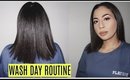 My Wash Day Hair Routine | RELAXED HAIR
