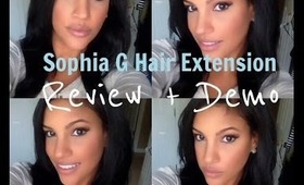 Clip In Hair Extension Review + Demo: Sophia G. Hair | Beautynthebronzer