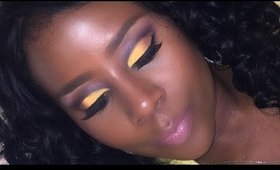 Subculture SUNSET LOOK \ DARK SKIN | DarbiedayMUA