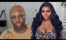 I Tried to Apply My Lace Frontal Like a Celebrity Stylist and... | Makeupd0ll