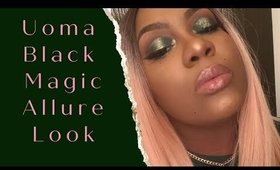 Uoma Beauty |Black magic Allure Look | TriciaNicole