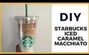How to Make a Starbucks Iced Caramel Macchiato at Home