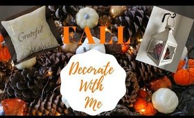 Fall Decorate With Me