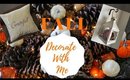 Fall Decorate With Me