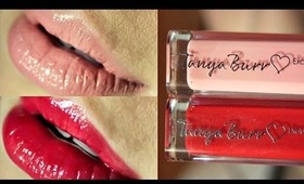 Tanya Burr Lips and Nails First Impression Review // Afternoon Tea & Vampire Kiss
