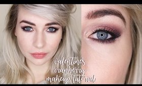 CRANBERRY VALENTINE'S MAKEUP TUTORIAL