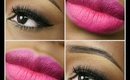 Easy Neutral Eyes & Popping Pink Lips